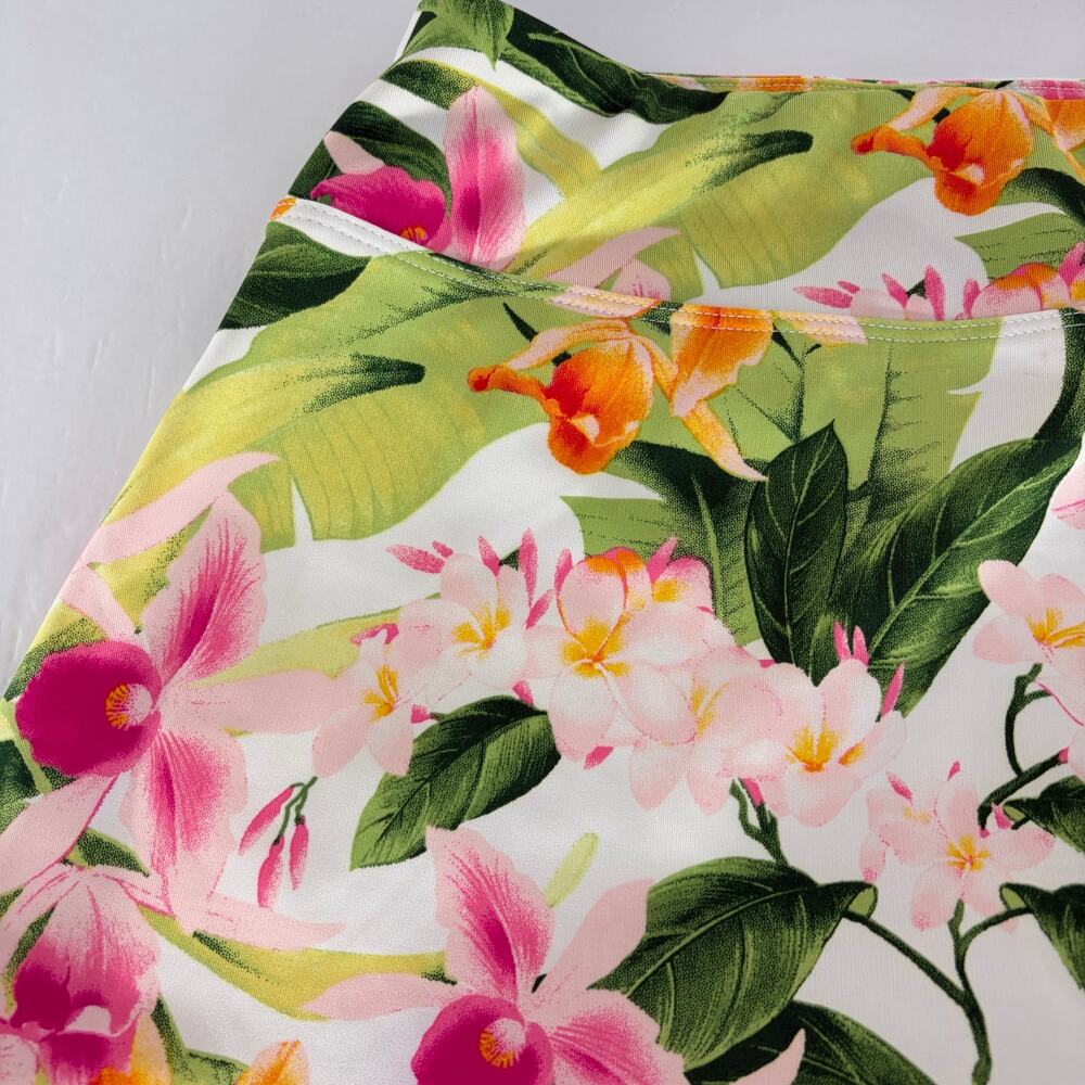 Tommy Bahama Everyday Active Tropical Floral Ruffle Skort Size XS - Picture 8 of 15